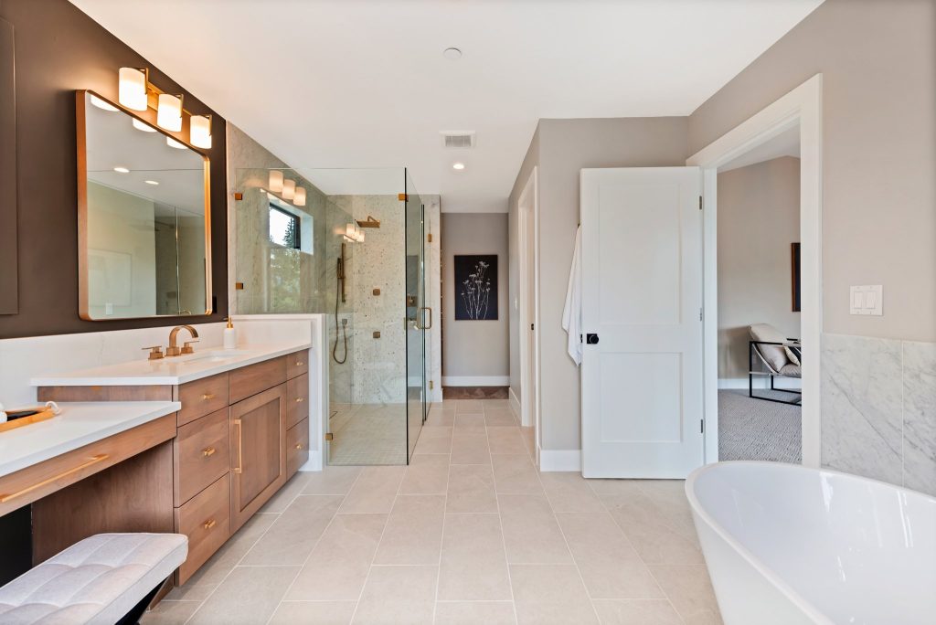 Bathroom remodeling and renovation project