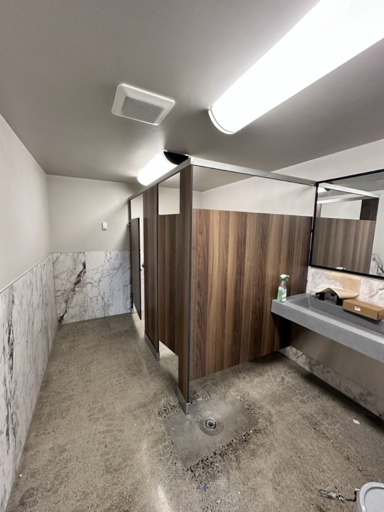 Bathroom remodeling and renovation project