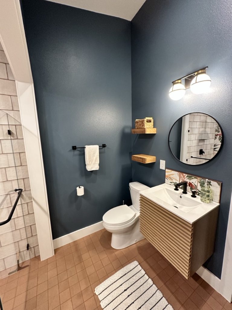 Bathroom remodeling and renovation project