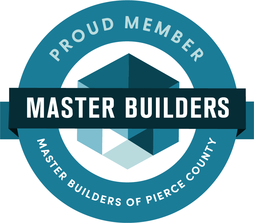 Proud member of Master Builders Association of Pierce County