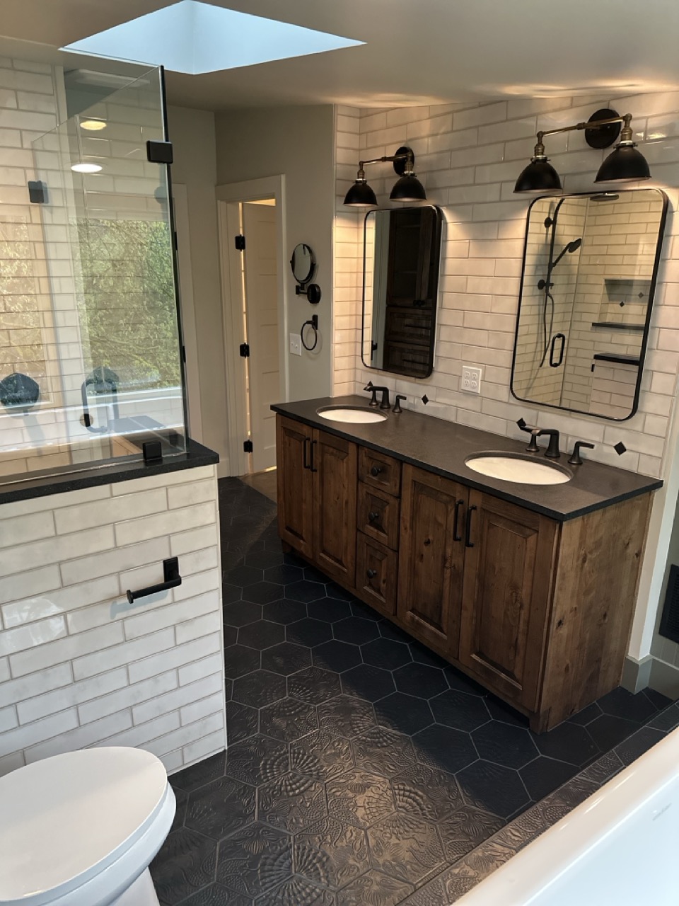 Bathroom remodeling and renovation project