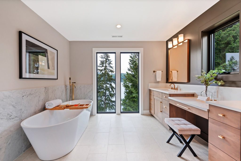 Bathroom remodeling and renovation project