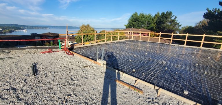 Professional general contractor working on home renovation