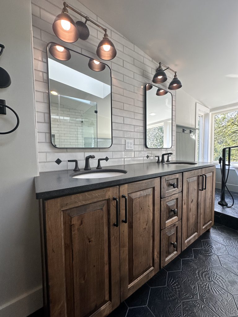 Bathroom remodeling and renovation project