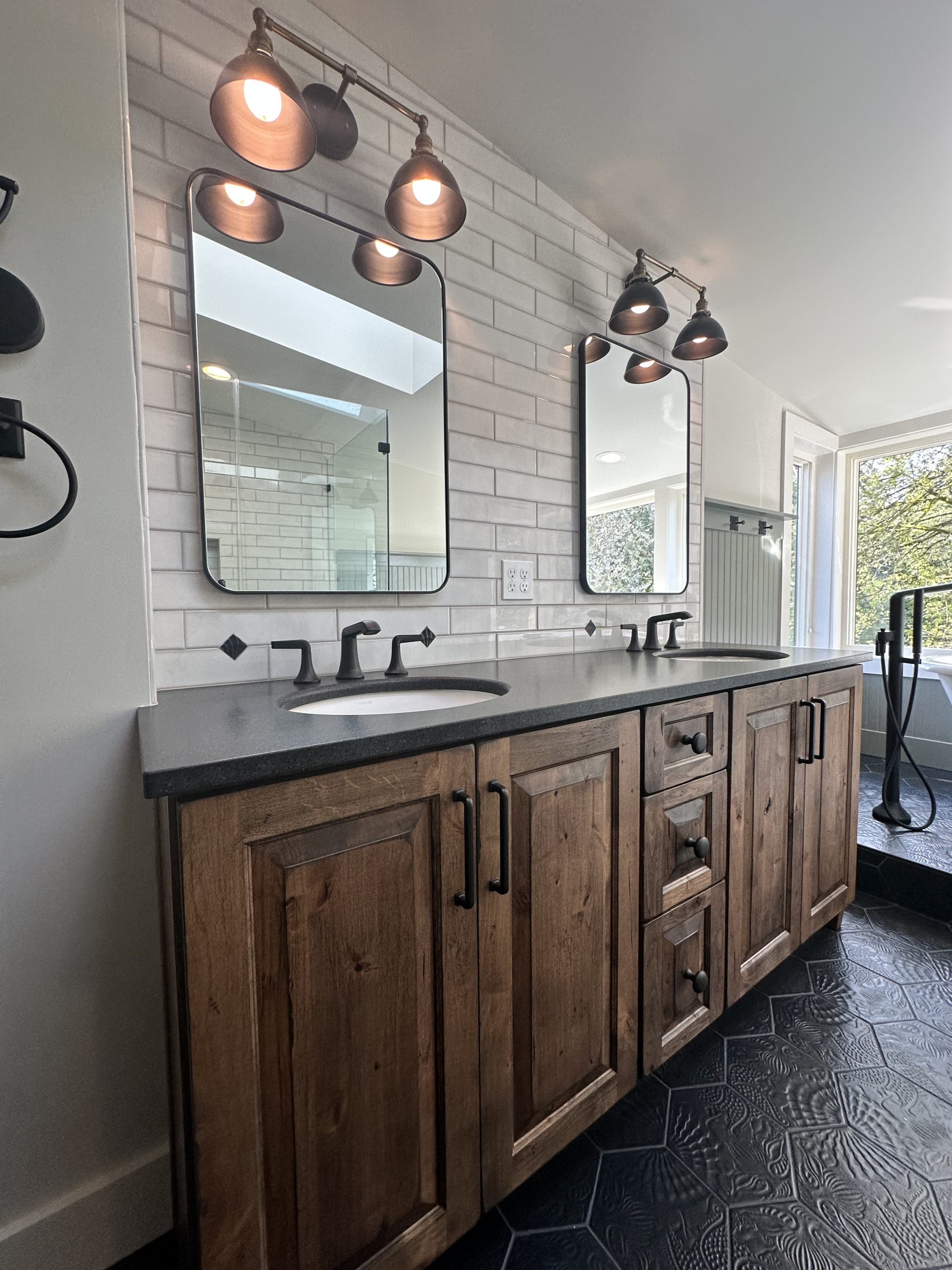 Bathroom remodeling and renovation project